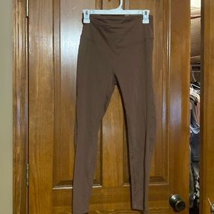 Chocolate brown leggings | M